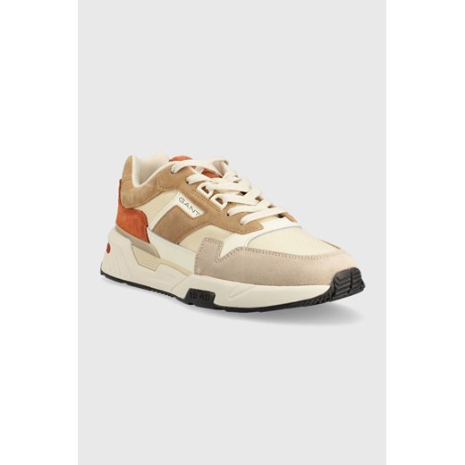 Gant sneakersy Carst kolor beżowy 26633939.G106 Gant 45 promocyjna cena ANSWEAR.com