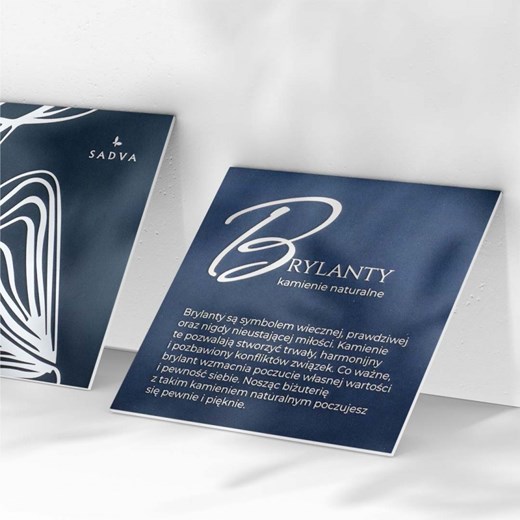 Naszyjnik złoty z brylantem krzyż SADVA