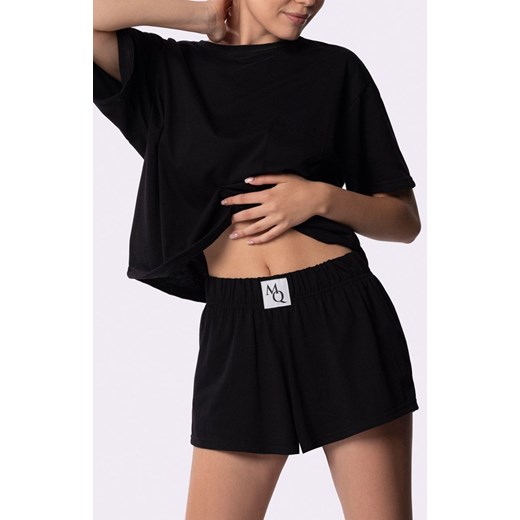 Bawełniana piżama damska w kolorze czarnym Pure, Kolor czarny, Rozmiar XL, Mona ze sklepu Intymna w kategorii Piżamy damskie - zdjęcie 160954337
