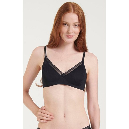 Sloggi czarny miękki biustonosz Body Adapt Twist Soft bra 10214595, Kolor Sloggi M Intymna wyprzedaż