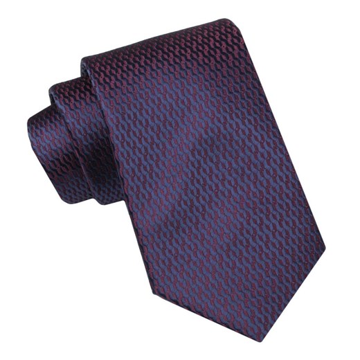 Krawat Męski, Klasyczny - ALTIES - Głębokie Bordo, Wzór KRALTS0971 ze sklepu JegoSzafa.pl w kategorii Krawaty - zdjęcie 160962488