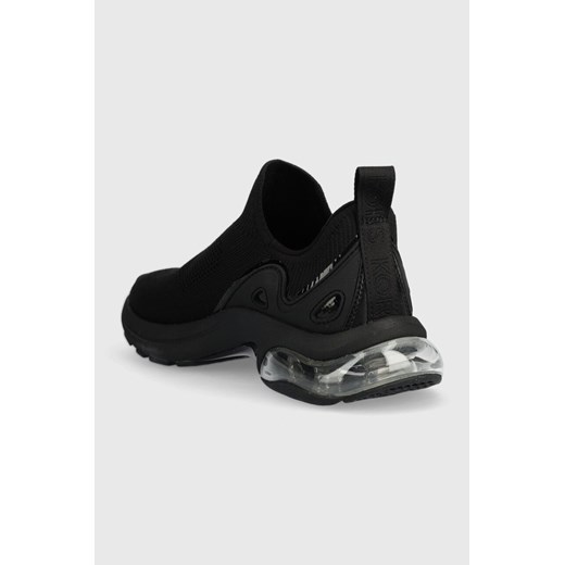 Buty sportowe damskie czarne Michael Kors sneakersy na płaskiej podeszwie 