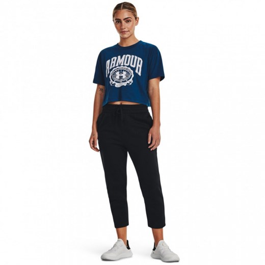 Bluzka damska granatowa Under Armour z napisami 