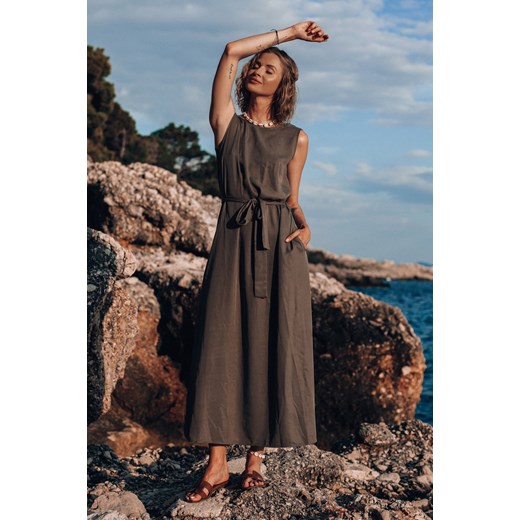 Sukienka Naoko-store.pl na spacer luźna maxi
