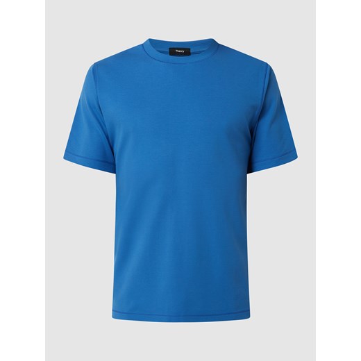 T-shirt z dodatkiem streczu model ‘Ryder’ Theory L promocyjna cena Peek&Cloppenburg