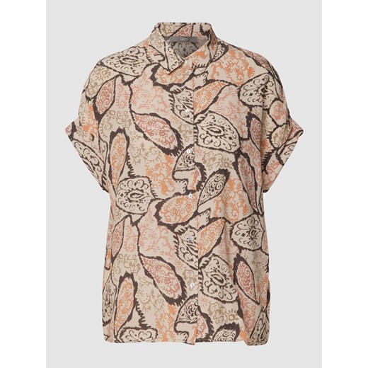 Bluzka koszulowa z wzorem na całej powierzchni 36 okazyjna cena Peek&Cloppenburg 