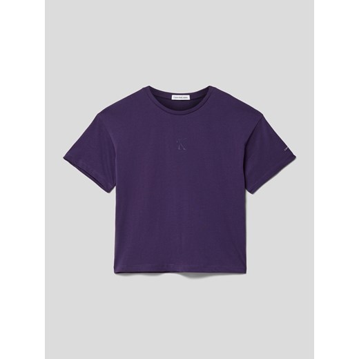 T-shirt z nadrukiem z logo model ‘BOXY’ 176 okazyjna cena Peek&Cloppenburg 