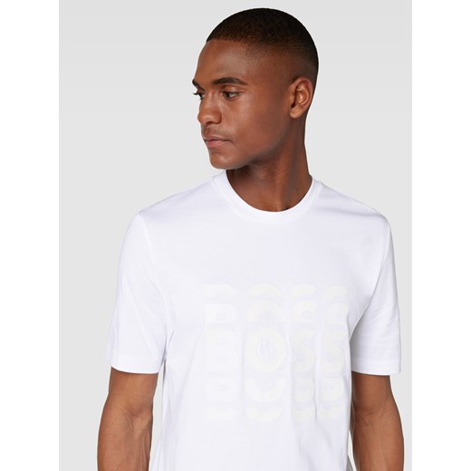 T-shirt z nadrukiem z logo model ‘Tiburt’ XXL okazyjna cena Peek&Cloppenburg 