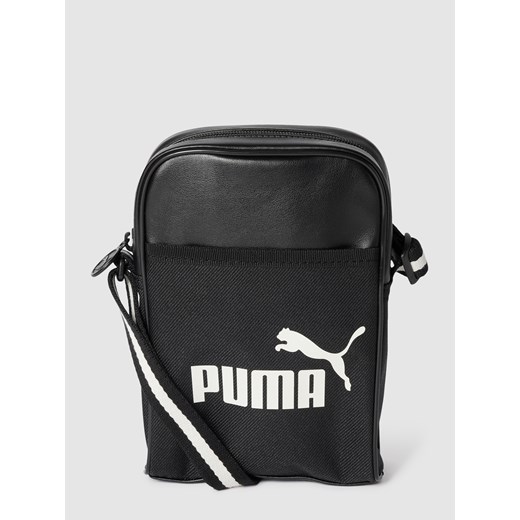 Torba na ramię z nadrukiem z logo model ‘Campus Compact Portable’ Puma One Size Peek&Cloppenburg  okazja