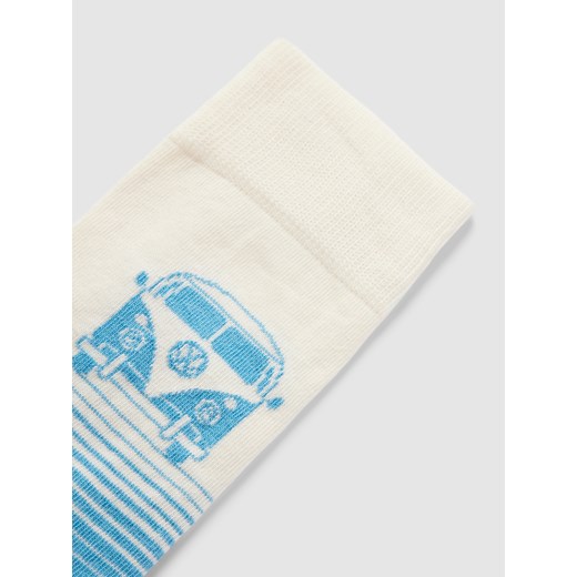 Skarpety z nadrukiem z motywem model ‘Volkswagen Stripe Sock’ Happy Socks 41/46 Peek&Cloppenburg 