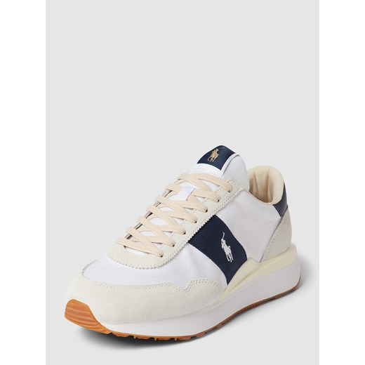 Sneakersy z wyhaftowanym logo model ‘TRAIN’ Polo Ralph Lauren 43 Peek&Cloppenburg 