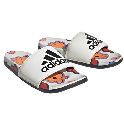 Klapki adidas Adilette Comfort W IE4971 białe ze sklepu ButyModne.pl w kategorii Klapki damskie - zdjęcie 161002786