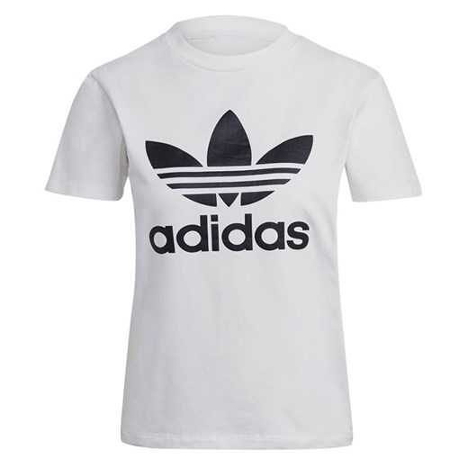 Koszulka adidas Originals Adicolor Classics Trefoil Tee GN2899 - biała ze sklepu streetstyle24.pl w kategorii Bluzki damskie - zdjęcie 161007306