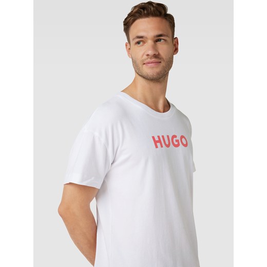 T-shirt z nadrukiem z napisem model ‘HERO’ L okazja Peek&Cloppenburg 