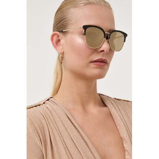 Guess okulary przeciwsłoneczne damskie kolor czarny Guess 53 ANSWEAR.com