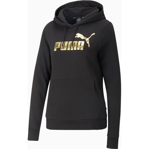 Bluza damska ESS+ Metallic Logo Hoodie TR Puma ze sklepu SPORT-SHOP.pl w kategorii Bluzy damskie - zdjęcie 161011906
