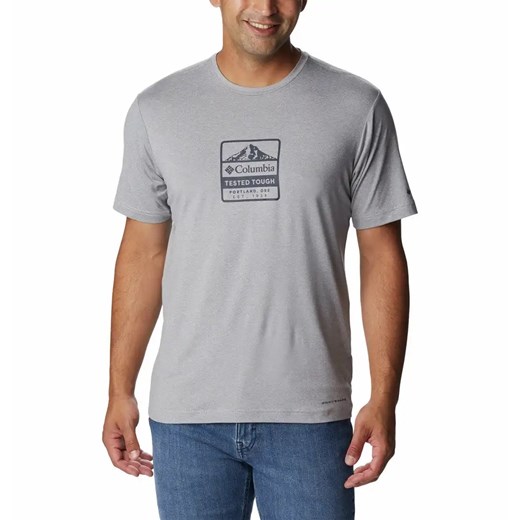 Koszulka Męska Columbia Tech Trail Front Graphic SS T-Shirt ze sklepu a4a.pl w kategorii T-shirty męskie - zdjęcie 161029697