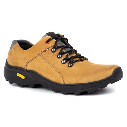 Olivier Męskie buty trekkingowe 296GT żółte ze sklepu ButyModne.pl w kategorii Buty trekkingowe męskie - zdjęcie 161032037