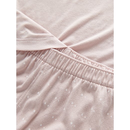 Reserved - Dwuczęściowa piżama z nadrukiem - Różowy Reserved XS Reserved