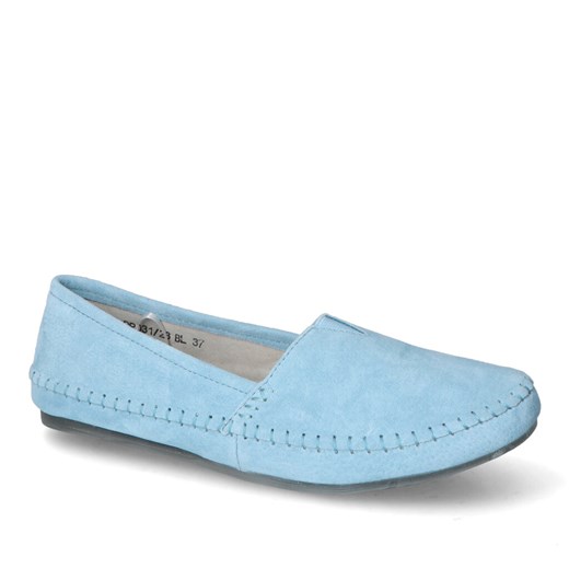 Mokasyny Filippo DP031/23 BL Niebieskie ze sklepu Arturo-obuwie w kategorii Mokasyny damskie - zdjęcie 161044896