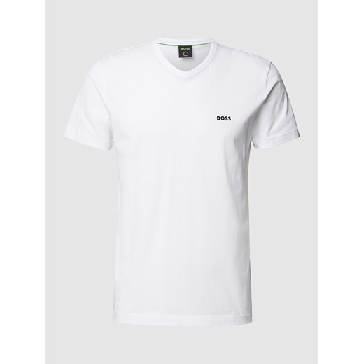 T-shirt z aplikacją z logo model ‘Teevn’ S Peek&Cloppenburg 