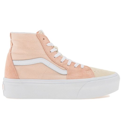 Buty Vans Soft Suede SK8-Hi Tapered Stackform VN0A5JMKBOD1 - pomarańczowe ze sklepu streetstyle24.pl w kategorii Trampki damskie - zdjęcie 161055965