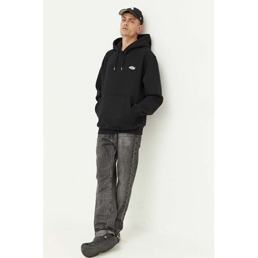 Dickies bluza męska kolor czarny z kapturem gładka Dickies S ANSWEAR.com