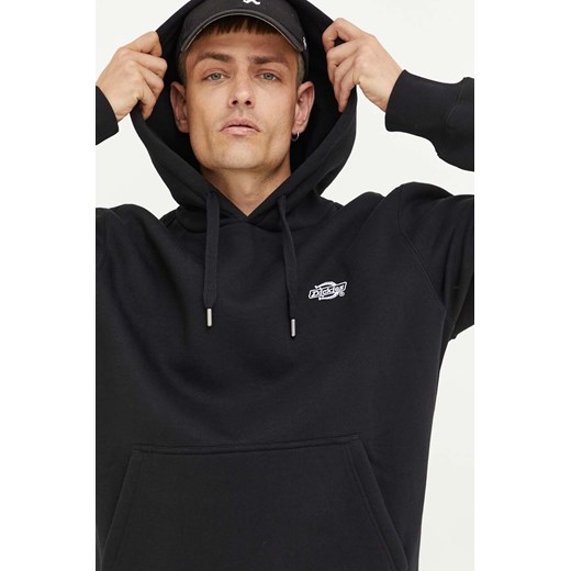 Dickies bluza męska kolor czarny z kapturem gładka Dickies M ANSWEAR.com