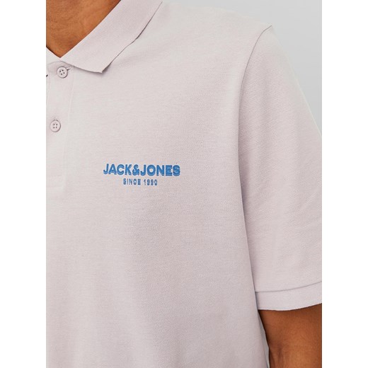 Jack &amp; Jones Koszulka polo w kolorze fioletowym Jack & Jones XL Limango Polska promocja