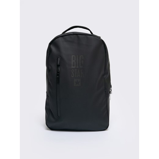 Plecak unisex miejski czarny z logo BIG STAR KK574120 906 ze sklepu Big Star w kategorii Plecaki - zdjęcie 161070699