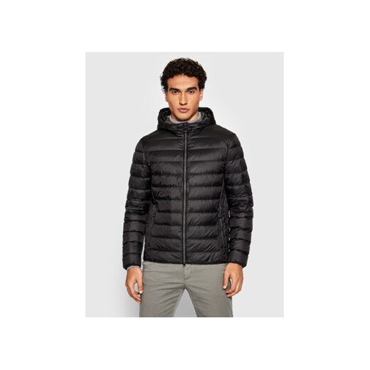 Geox Kurtka puchowa Dereck M1425B T2562 F9000 Czarny Regular Fit Geox 46 wyprzedaż MODIVO