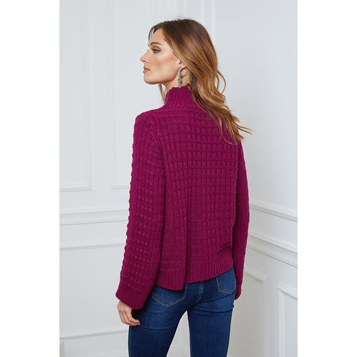 Joséfine Sweter &quot;Mandy&quot; w kolorze jagodowym Joséfine S okazyjna cena Limango Polska