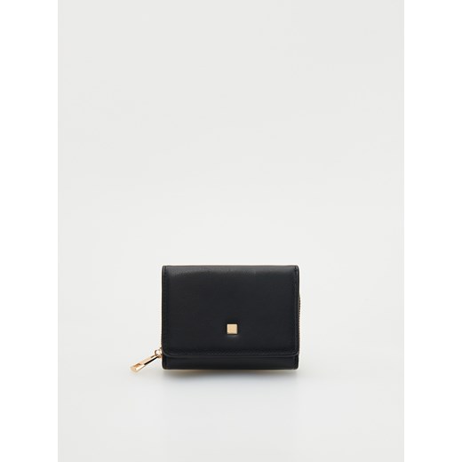 Reserved - Mały portfel - czarny ze sklepu Reserved w kategorii Portfele damskie - zdjęcie 161088999