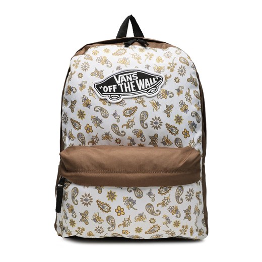 Plecak Vans Wm Realm Backpack VN0A3UI6CDM1 Marshmallow/Sepia Vans one size eobuwie.pl