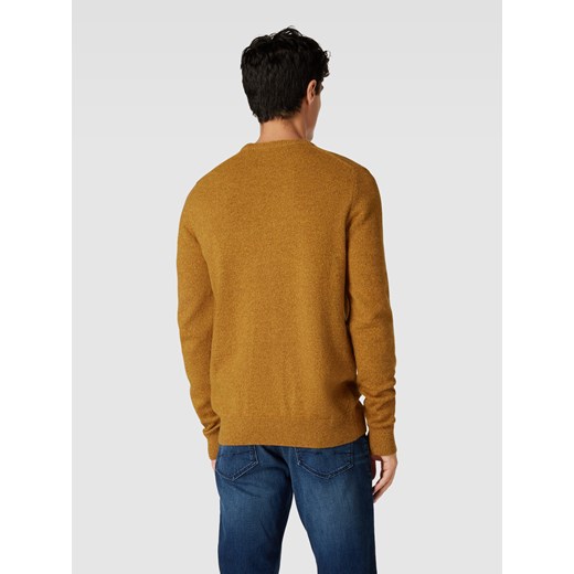 Sweter z dzianiny z mieszanki wełny Escorial z wyhaftowanym logo Barbour XL Peek&Cloppenburg