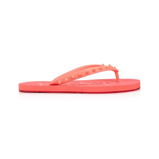 CHRISTIAN LOUBOUTIN Różowe japonki Loubi Flip Donna rozmiar 35 Christian Louboutin 35 Moliera2.com