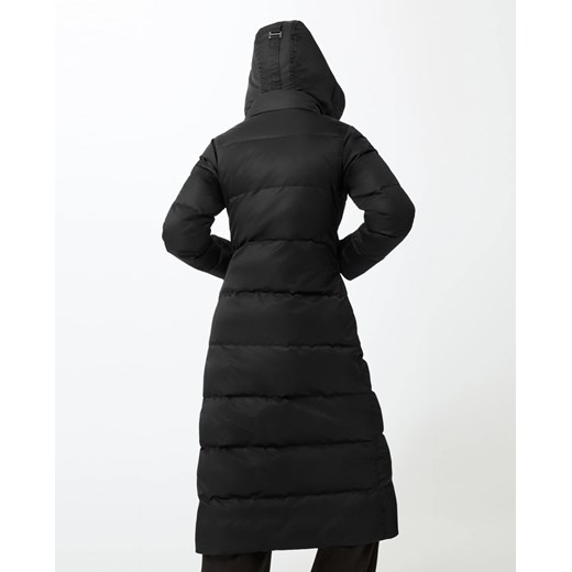 CANADA GOOSE Czarny płaszcz puchowy Mystique rozmiar L Canada Goose L Moliera2.com
