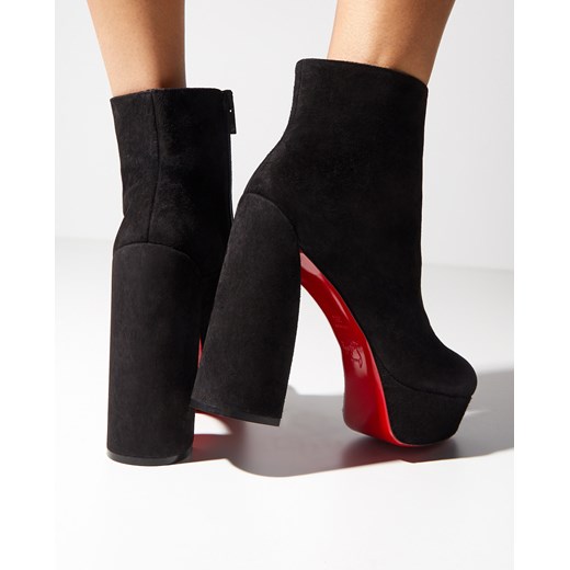 CHRISTIAN LOUBOUTIN Botki na platformie Movida rozmiar 39.5 Christian Louboutin 39.5 Moliera2.com