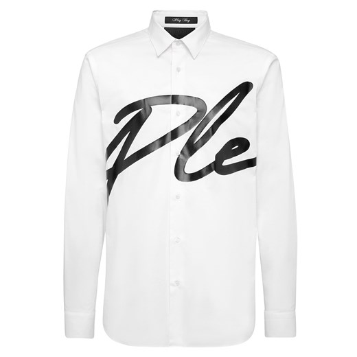 PHILIPP PLEIN Biała koszula PLAYBOY rozmiar XL XL wyprzedaż Moliera2.com