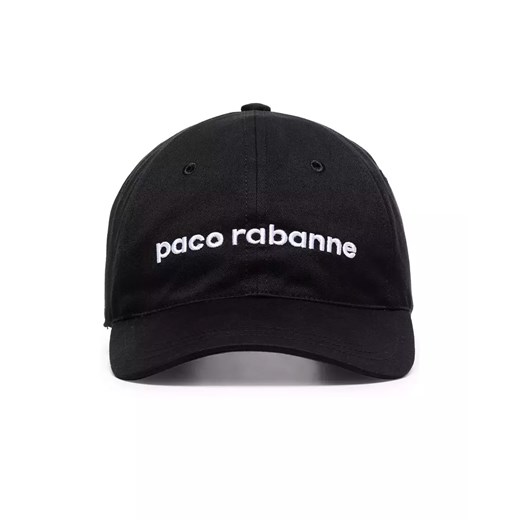 PACO RABANNE Czarna czapka z daszkiem z logo Paco Rabanne ONE SIZE wyprzedaż Moliera2.com