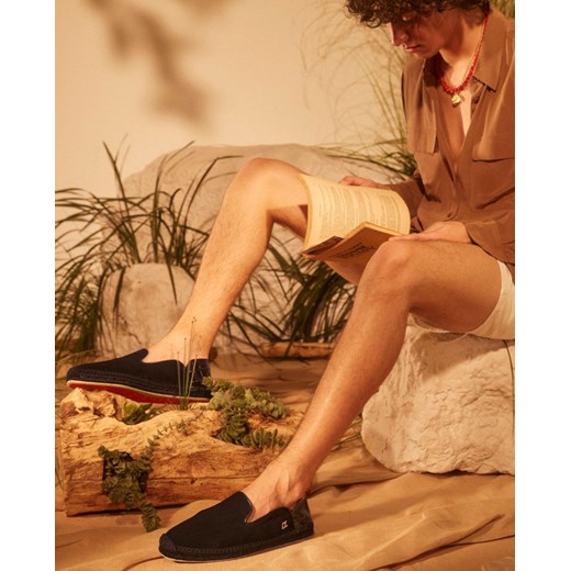 CHRISTIAN LOUBOUTIN Czarne espadryle Espadon Flat rozmiar 43 Christian Louboutin 43 Moliera2.com