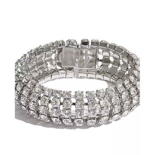 ALEXANDRE VAUTHIER Kryształowa bransoletka Cup Chain Cuff Alexandre Vauthier ONE SIZE okazja Moliera2.com