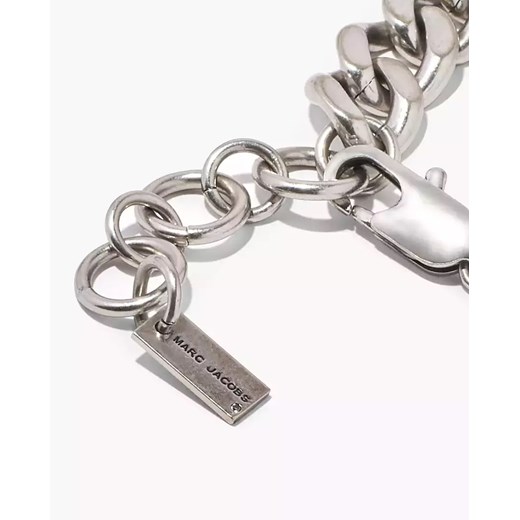 MARC JACOBS Metalowy łańcuch na szyję The Barcode Monogram ID Marc Jacobs ONE SIZE okazja Moliera2.com