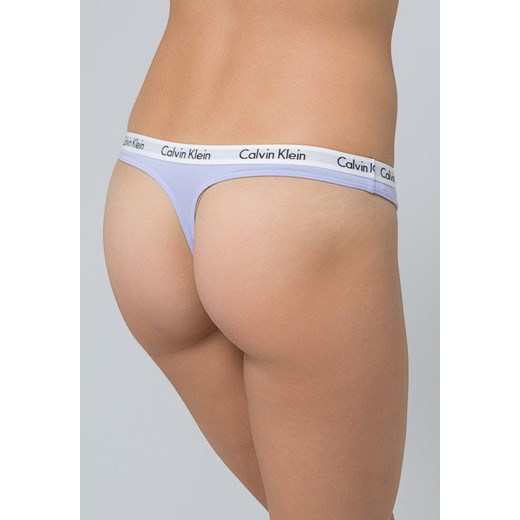 Calvin Klein Underwear CAROUSEL 3 PACK Stringi lucia/lapis lazuli/ripe mango zalando bezowy materiałowe