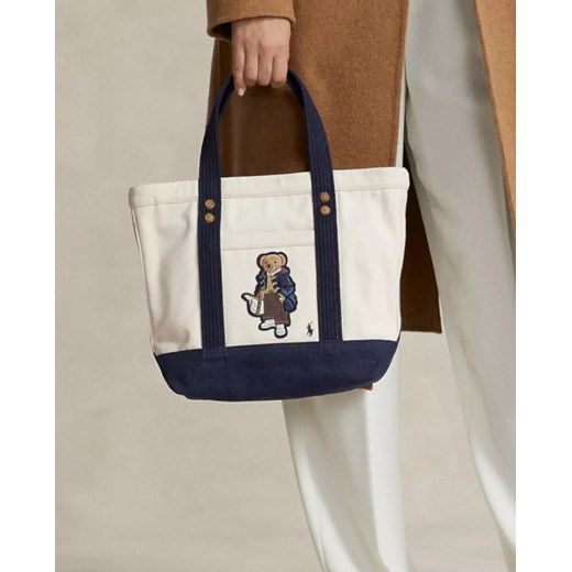 RALPH LAUREN Bawełniana torebka z misiem Ralph Lauren ONE SIZE Moliera2.com
