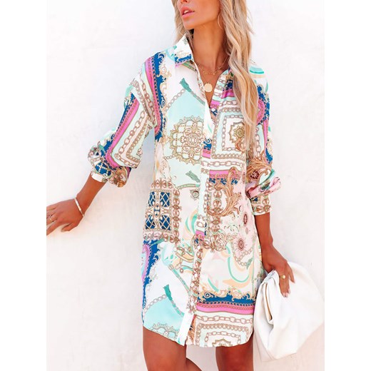 LA Angels Sukienka ze wzorem La Angels M Limango Polska wyprzedaż