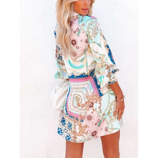 LA Angels Sukienka ze wzorem La Angels XL Limango Polska okazja