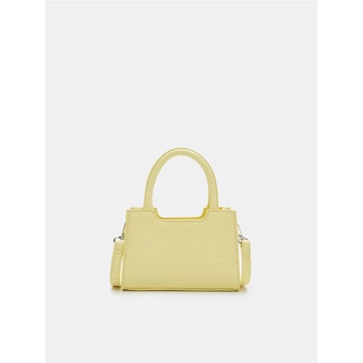 Sinsay - Torebka mini crossbody - żółty Sinsay Jeden rozmiar wyprzedaż Sinsay