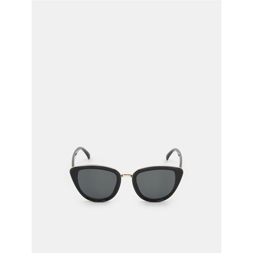 Sinsay - Okulary przeciwsłoneczne - czarny ze sklepu Sinsay w kategorii Okulary przeciwsłoneczne damskie - zdjęcie 161210138