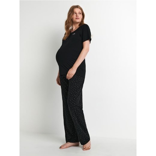 Sinsay - Piżama MAMA - czarny ze sklepu Sinsay w kategorii Bielizna ciążowa - zdjęcie 161210918